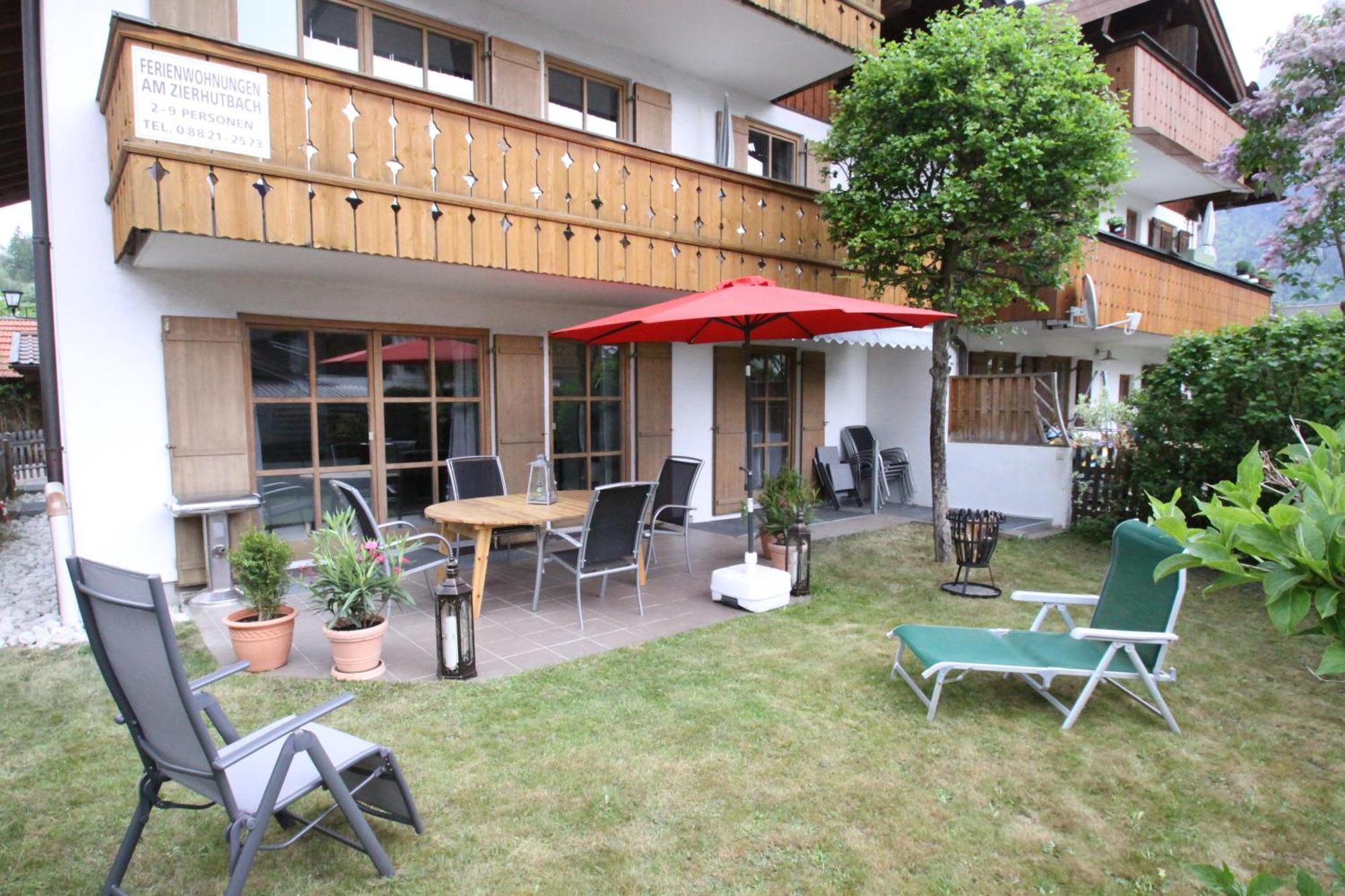 Ferienwohnung Am Zierhutbach Kranzberg มิทเทนวัลด์ ภายนอก รูปภาพ